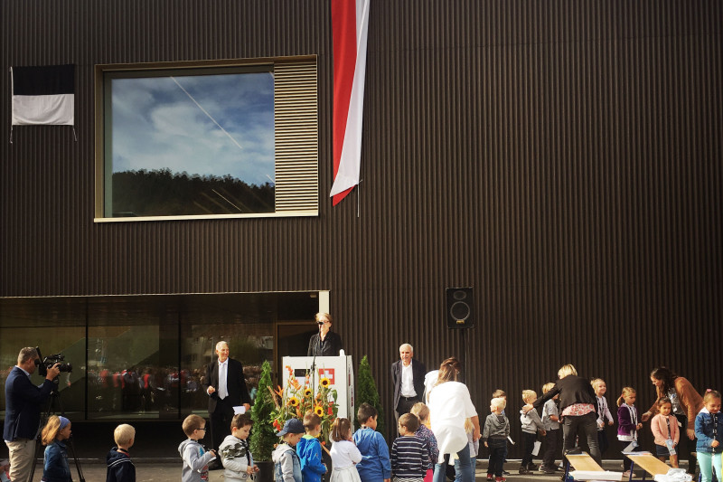Inauguration de la nouvelle école primaire et enfantine d'Ursy