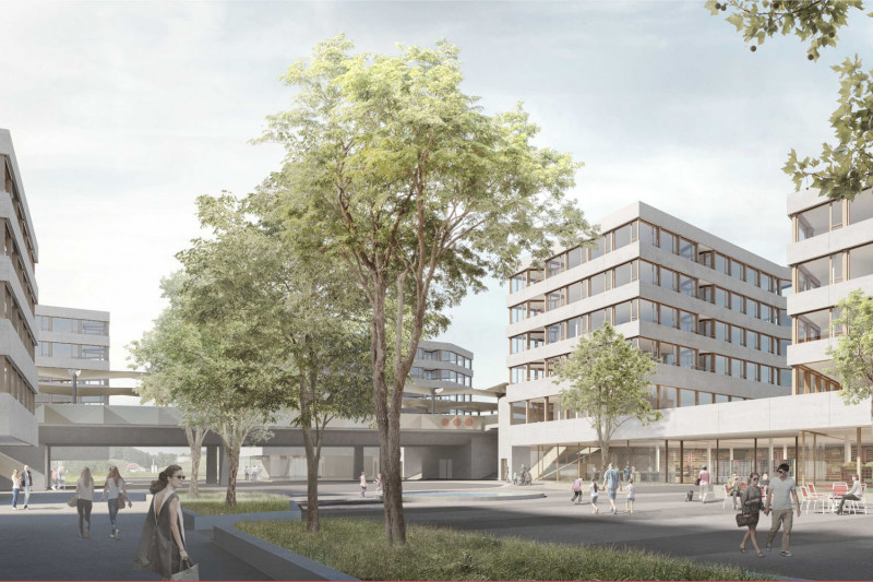 Nouveau quartier de la gare de Châtel-Saint-Denis