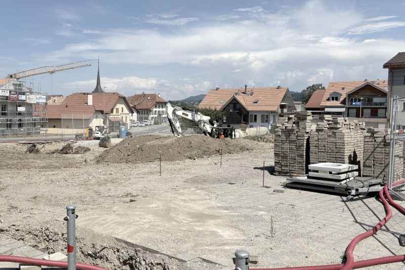 Projet Centre de village à Billens-Hennens FR